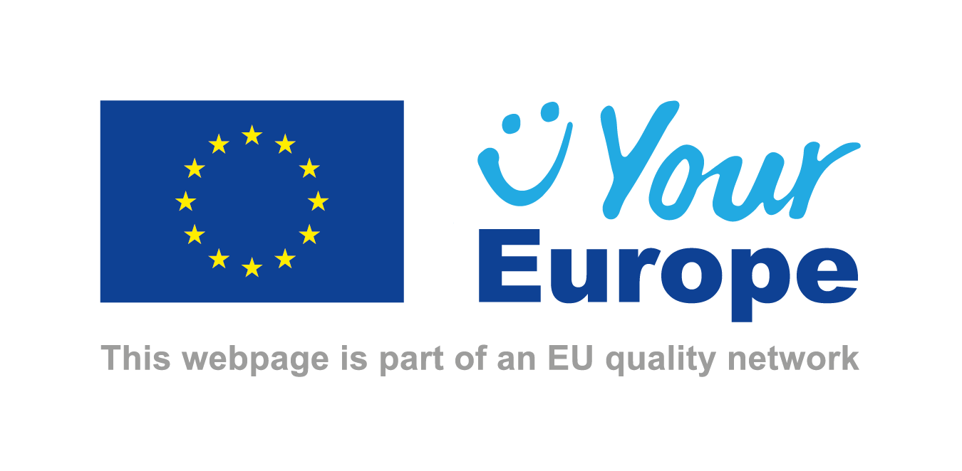 Logotype Your Europe - this webpage is part of an EU quality network