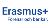 Logotyp Erasmus+ Förenar och berikar