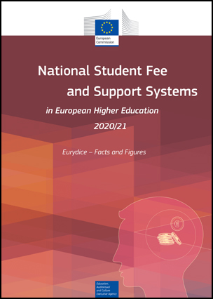 Omslag Eurydikerapporten National Student Fee and Support Systems in European Higher Education