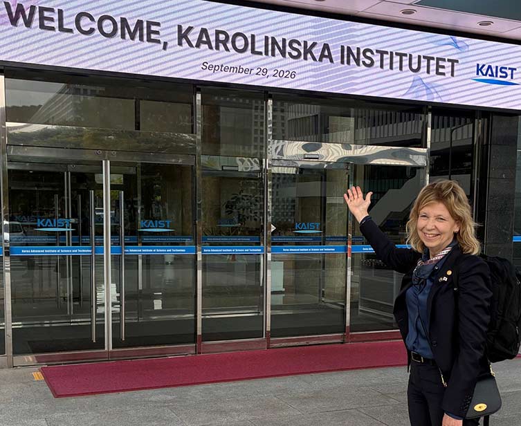 Karolinska institutets rektor Annika Östman Wernersson Seoul oktober 2026.jpg