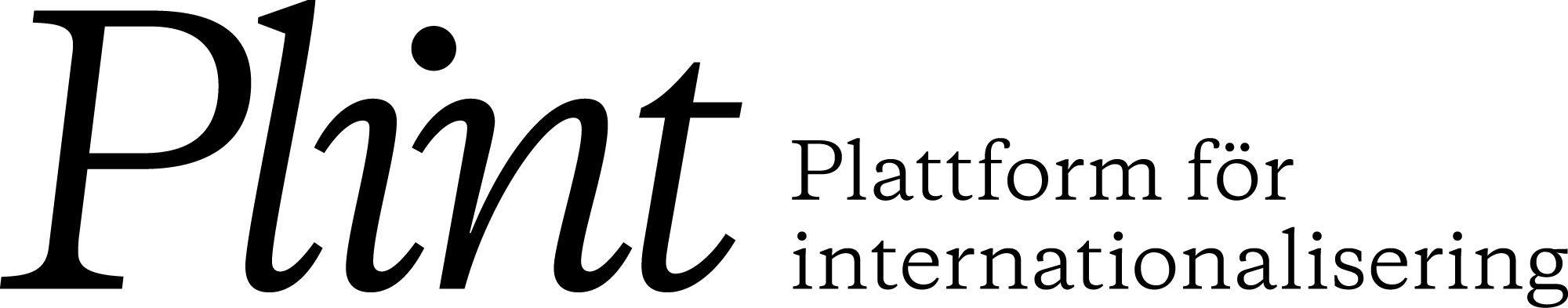 Logotyp Plint, Plattform för internationalisering