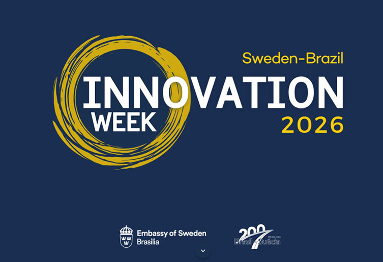 Logotyp Sweden-Brazil Innovation Week 2026.