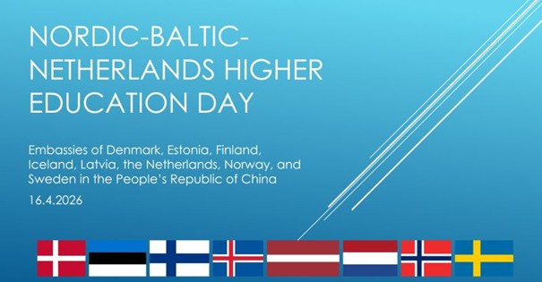 Grafisk presentation Seminarium i nordisk-baltisk-nederl&auml;ndsk krets om akademiskt samarbete med Kina april 2026.
