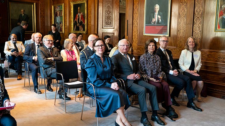 Gruppbild från UK Sweden Life sciences symposium.
