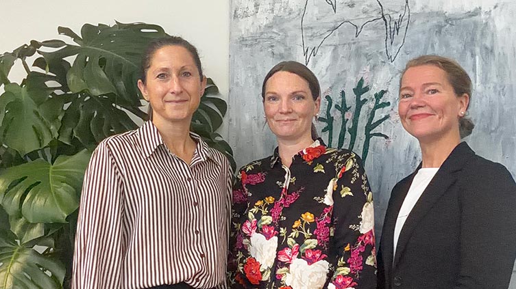 Anita Tóth, Lisa Müller Berggren och Sofia Knüppel, Göteborgsregionen.