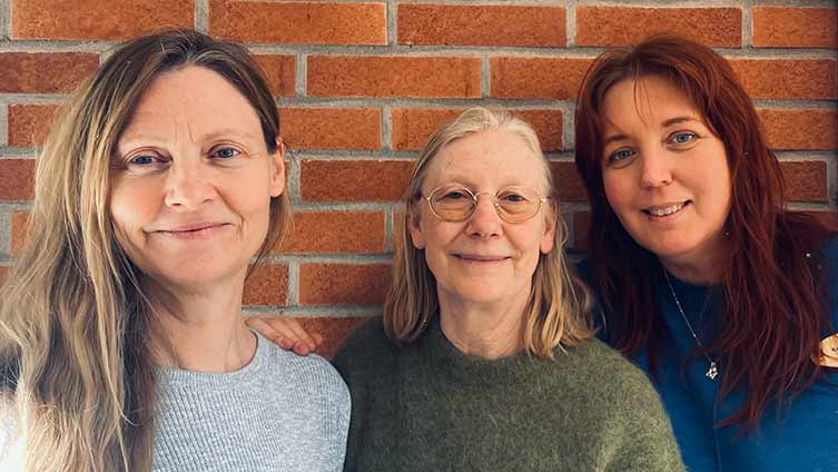 Åsa Springer, Eva Schub och Karin Salén, lärare vid Campus Futura i Tanum.