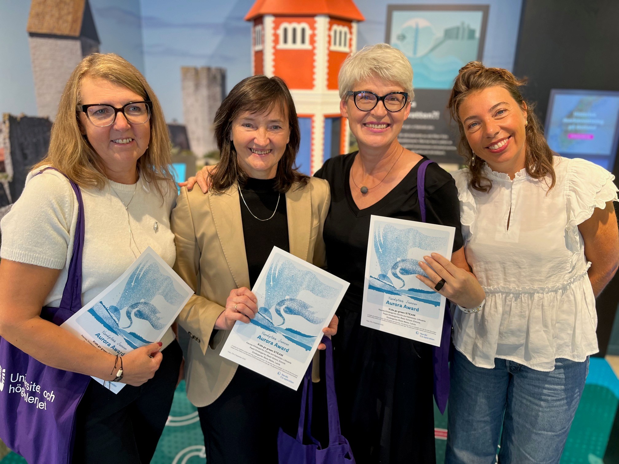 Vinnarna av Nordplus Junior Aurora Award 2025