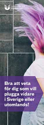 Exempel studentflyer, framsida.